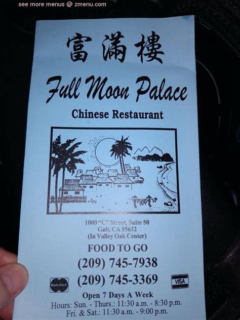 Full Moon Palace, Galt